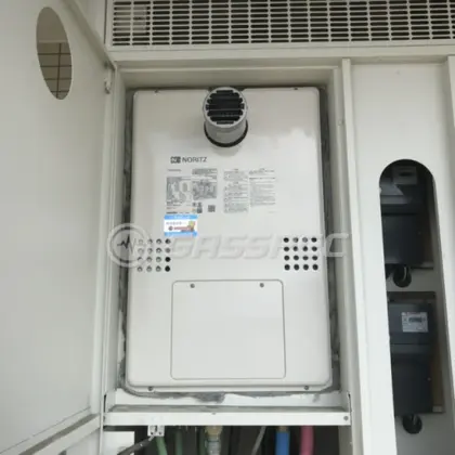 施工後の暖房熱源機（ノーリツ GTH-2454AW3H-T BL）
