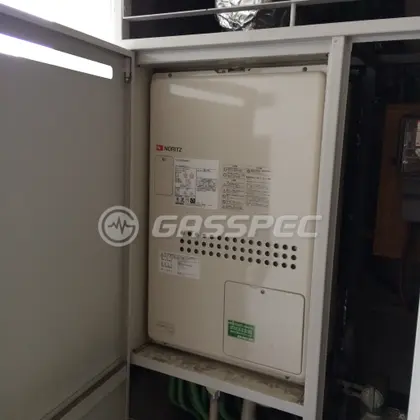 施工後の暖房熱源機（ノーリツ GTH-2444AWX6H-H BL）