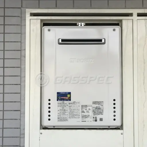 交換後の給湯器（ノーリツ GT-2470SAW BL）