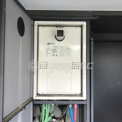 施工後の暖房熱源機（ノーリツ GTH-C2460AW3H-T-1 BL）
