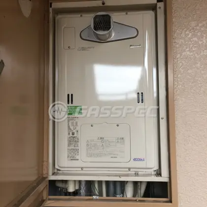 施工後の暖房熱源機（リンナイ RUFH-TE2403SAT(A)）