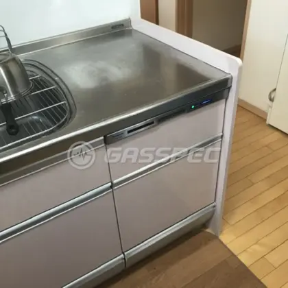 施工後のビルトイン食洗機（パナソニック NP-45MS9W）
