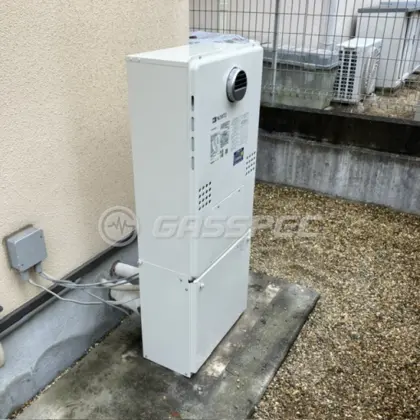 施工後の暖房熱源機（ノーリツ GTH-C2460AW3H-1 BL）