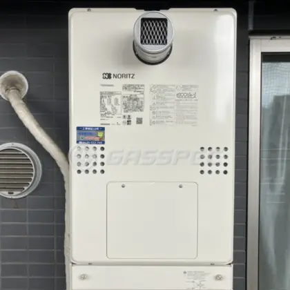 施工後の暖房熱源機（ノーリツ GTH-C2460AW3H-T-1 BL）