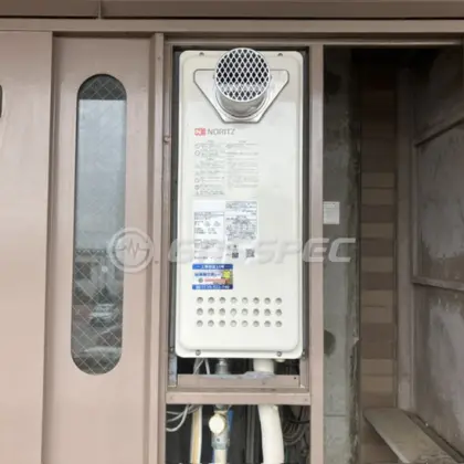 施工後の給湯器（ノーリツ GT-1653SAWX-T-4 BL）