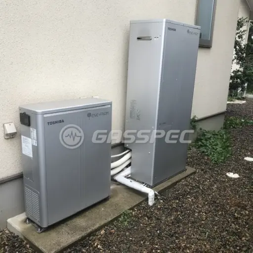 交換前の暖房熱源機（東芝 FCG-202-DR）