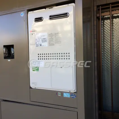 施工後の暖房熱源機（ノーリツ GTH-2444AWX3H-1 BL）