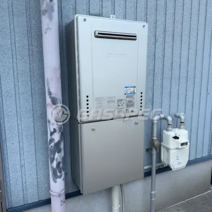 施工後の給湯器（ノーリツ GT-C2472SAW BL）