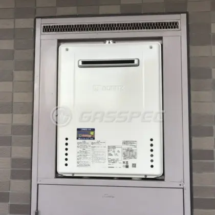 施工後の給湯器（ノーリツ GT-2070SAW BL）