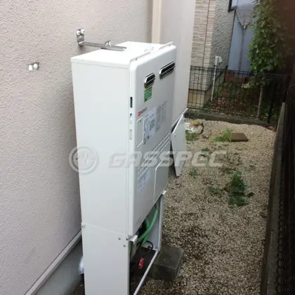 施工後の暖房熱源機（ノーリツ GTH-2444SAWX6H-1 BL）
