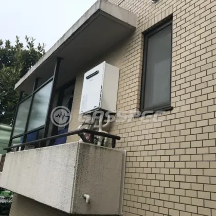 施工後の給湯器（リンナイ RUF-A1615SAW(C)）
