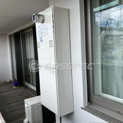 施工後の暖房熱源機（ノーリツ GTH-C2460SAW3H-T-1 BL）