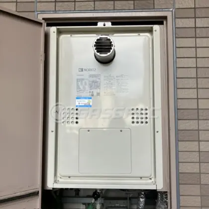 施工後の暖房熱源機（ノーリツ GTH-2454AW3H-T BL）