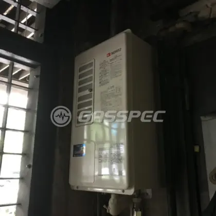 施工後の給湯器（ノーリツ GQ-2420WZD-F-3）