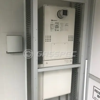 施工後の暖房熱源機（ノーリツ GTH-C2460AW3H-T-1 BL）