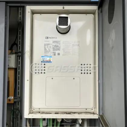 施工後の暖房熱源機（ノーリツ GTH-C2460AW3H-T-1 BL）