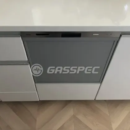施工後のビルトイン食洗機（リンナイ RSW-405GP）