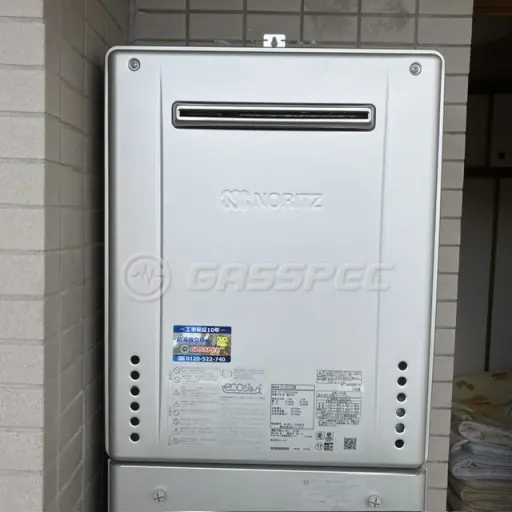 交換後の給湯器（ノーリツ GT-C2072SAW BL）