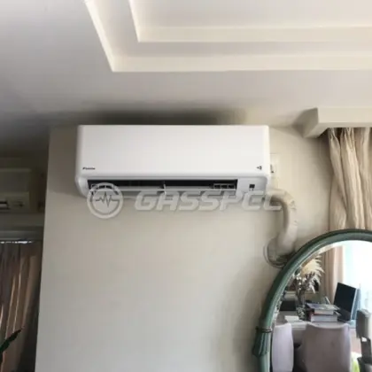 施工後のエアコン（ダイキン S364ATMS-W）