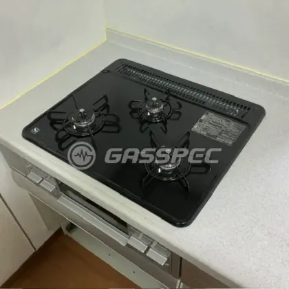 施工後のビルトインガスコンロ（パロマ PD-N36S）