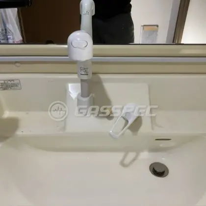 施工後の水栓・蛇口（KVK KM8019N）