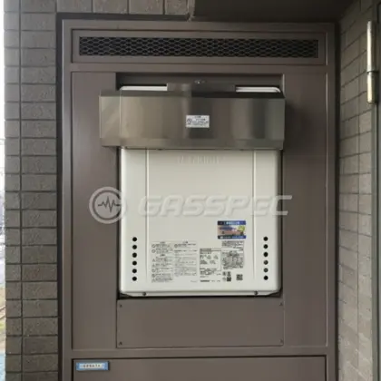 施工後の給湯器（ノーリツ GT-2470SAW BL）