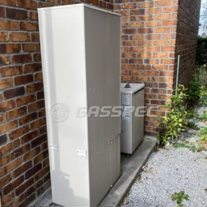 施工前の暖房熱源機（ST-141-GTH243A）