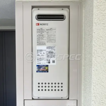 施工後の給湯器（ノーリツ GT-2053SAWX-4 BL）