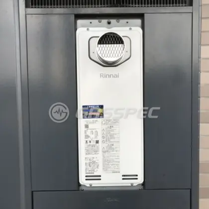 施工後の給湯器（リンナイ RUF-SA1615SAT(A)）