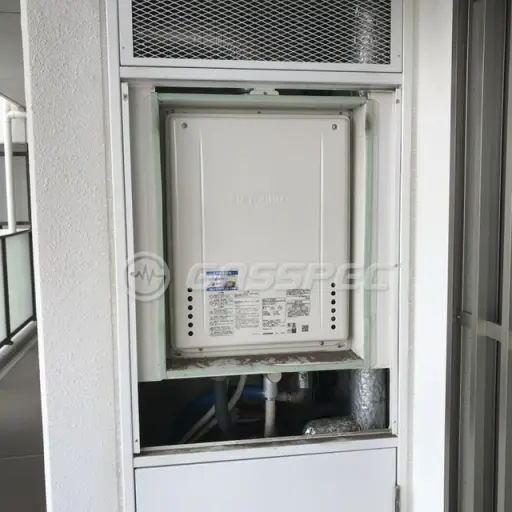 交換後の給湯器（ノーリツ GT-2470SAW-H BL）