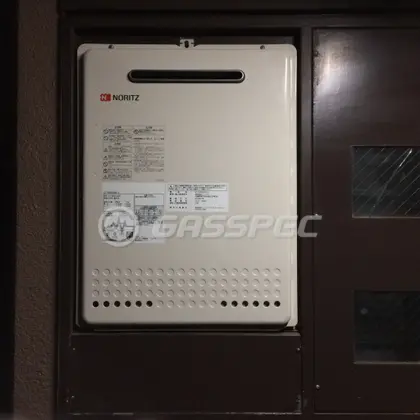 施工後の給湯器（ノーリツ GT-2450SAWX-2 BL）