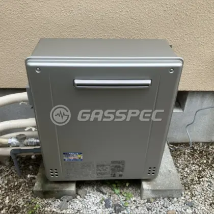 施工後の給湯器（ノーリツ GT-C2472SAR BL）