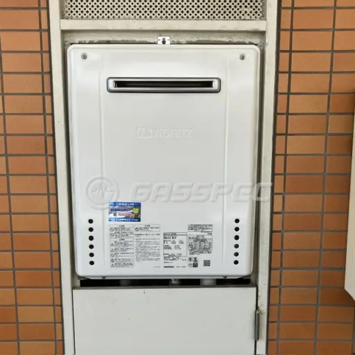 交換後の給湯器（ノーリツ GT-2070SAW BL）