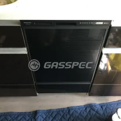 施工後のビルトイン食洗機（パナソニック NP-45RD9K）
