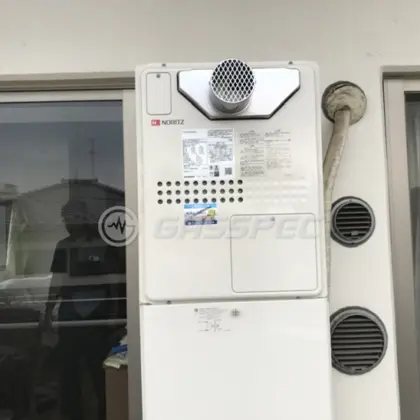 施工後の暖房熱源機（ノーリツ GTH-2445AWX3H-T-1 BL）