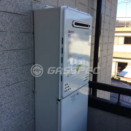 施工後の給湯器（ノーリツ GT-C2452SAWX-2 BL）