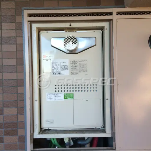 交換後の給湯器（ノーリツ GTH-2444AWX3H-T-1 BL）