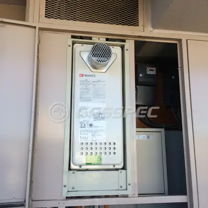 施工後の給湯器（ノーリツ GT-2053SAWX-T-2 BL）