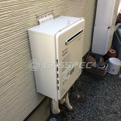 施工後の給湯器（ノーリツ GT-C2452AWX-2 BL）