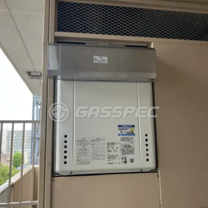 施工後の給湯器（ノーリツ GT-2070SAW BL）