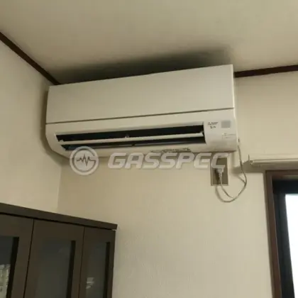 施工後のエアコン（パナソニック MSZ-GV2824-W）