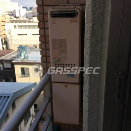 施工前の給湯器（GT-1603SAW）