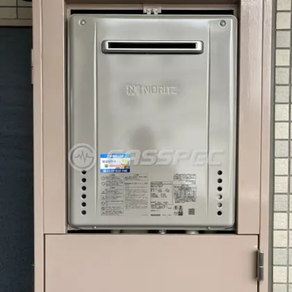 施工後の給湯器（ノーリツ GT-2070SAW BL）