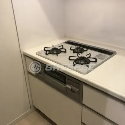 施工後のビルトインガスコンロ（パロマ PD-509WS-60CV）
