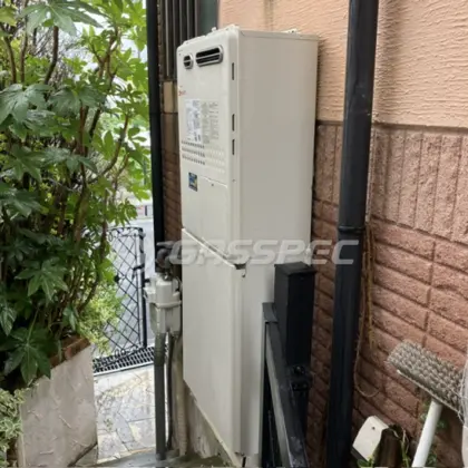 施工後の暖房熱源機（ノーリツ GTH-2445AWX3H-1 BL）