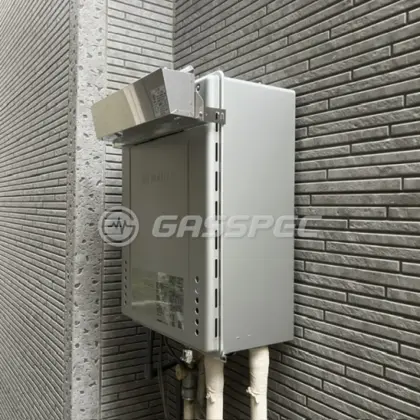 施工後の給湯器（ノーリツ GT-C2472SAW BL）