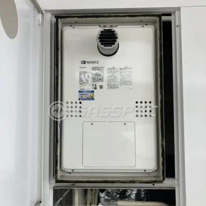 施工後の暖房熱源機（ノーリツ GTH-2454SAW3H-T BL）
