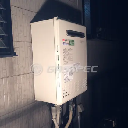 施工後の給湯器（ノーリツ GT-C2452SAWX-2 BL）