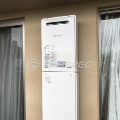 施工後の給湯器（リンナイ RUJ-A2000W(A)）