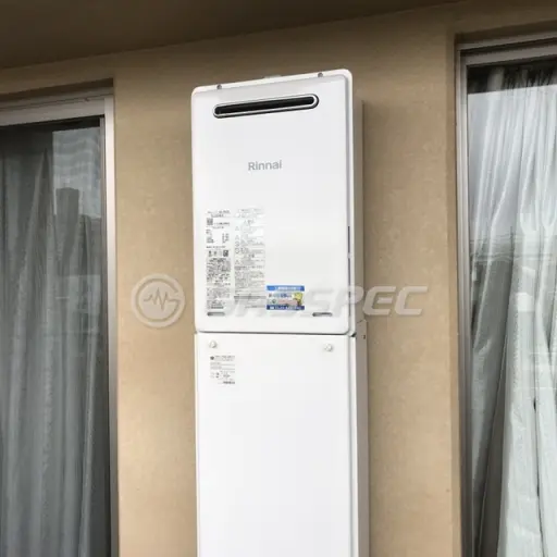 交換後の給湯器（リンナイ RUJ-A2000W(A)）